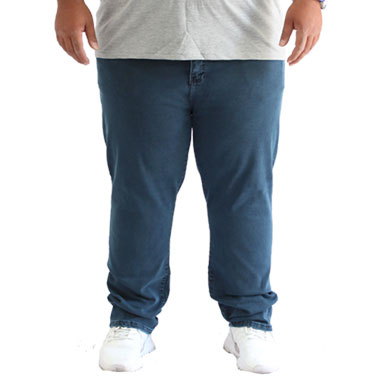 شلوار جین راسته سایز بزرگ کد محصول jeans lacarino8210
